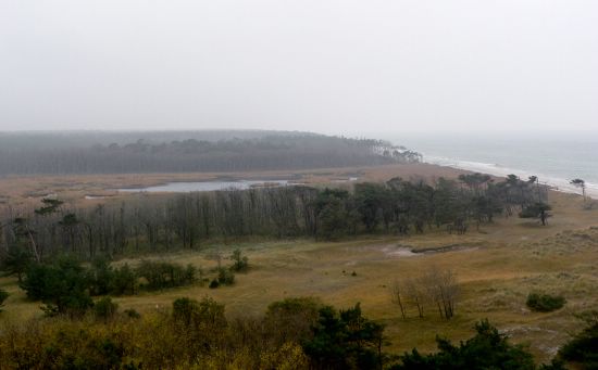 Blick vom Leuchturm auf den Westrand